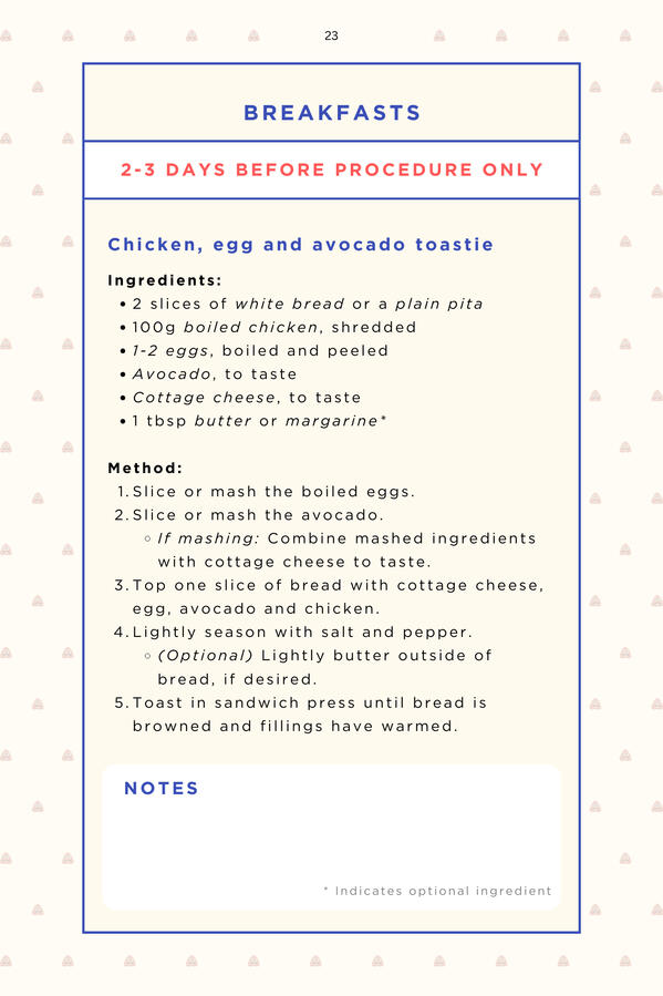 Screenshot of recipe page from book.